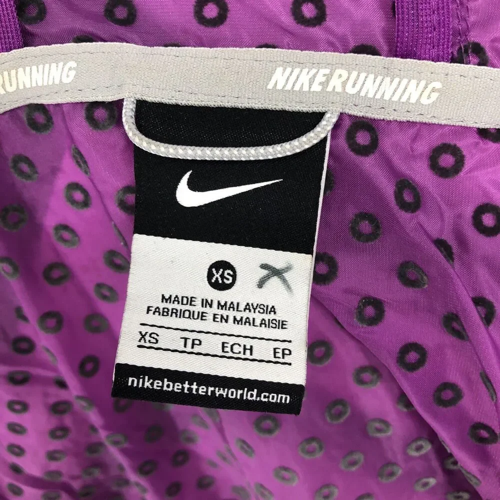 Nike Windrunner Running Jacket Size XS-purple